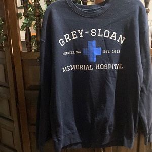 Grey’s Anatomy sweatshirt navy blue